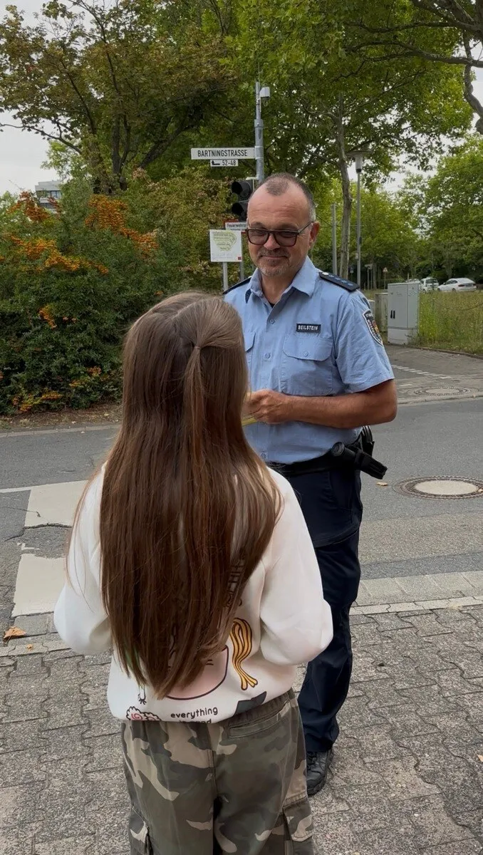 Blitz for Kids Rüsselsheim Rüsselsheim: Blitz for Kids Polizeieinsatz