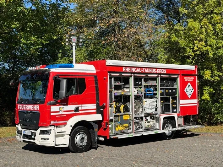 Gefahrgutfahrzeuge Rheingau-Taunus Feuerwehreinsatz