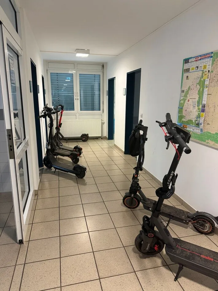 E-Scooter Kontrolle Mörfelden-Walldorf Polizeieinsatz